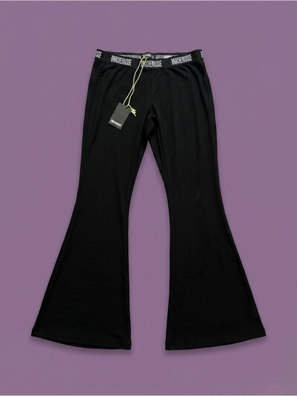 Darker Wavs x Dolls Kill - WARP THERMAL KNIT PANTS